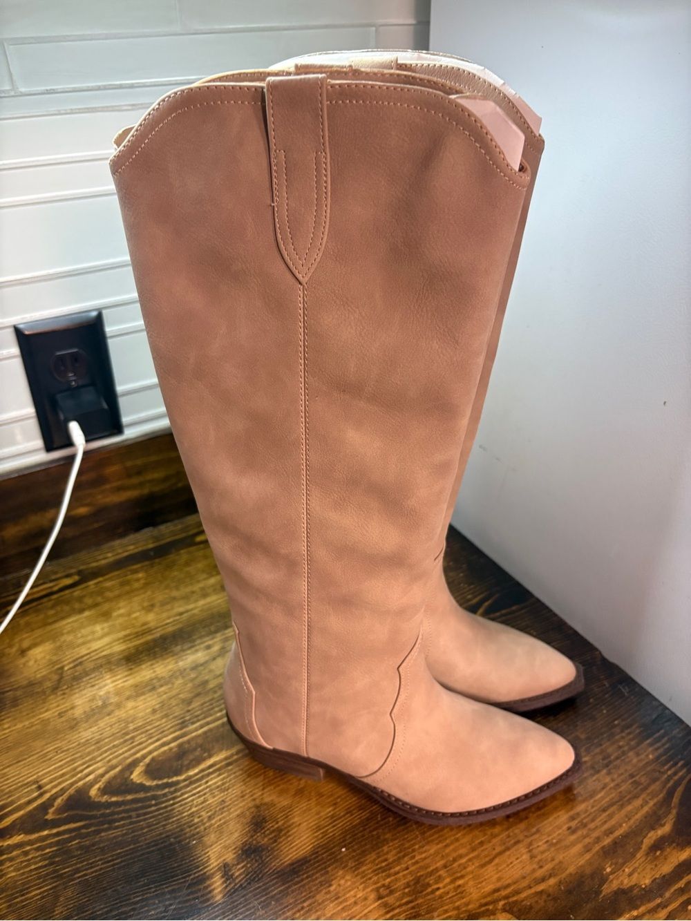 DV dolce Vita Tan Kit Knee High Boots Size 5